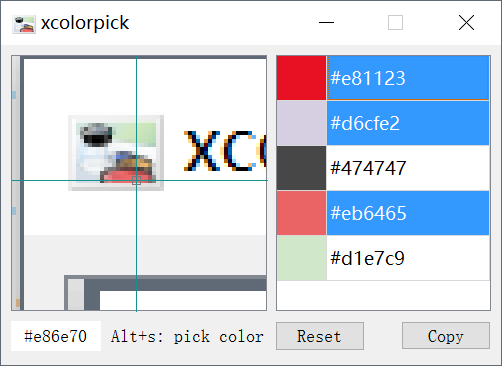 xcolorpick screenshot