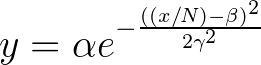 Gaussian Wave Equation