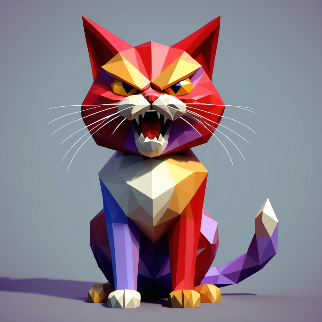 Low poly art example