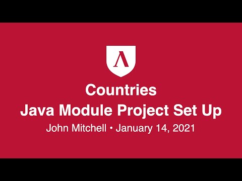 Video on how to set up your project