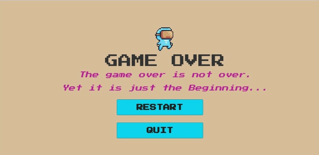 Game Over Screen