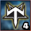 Achievement badge icon