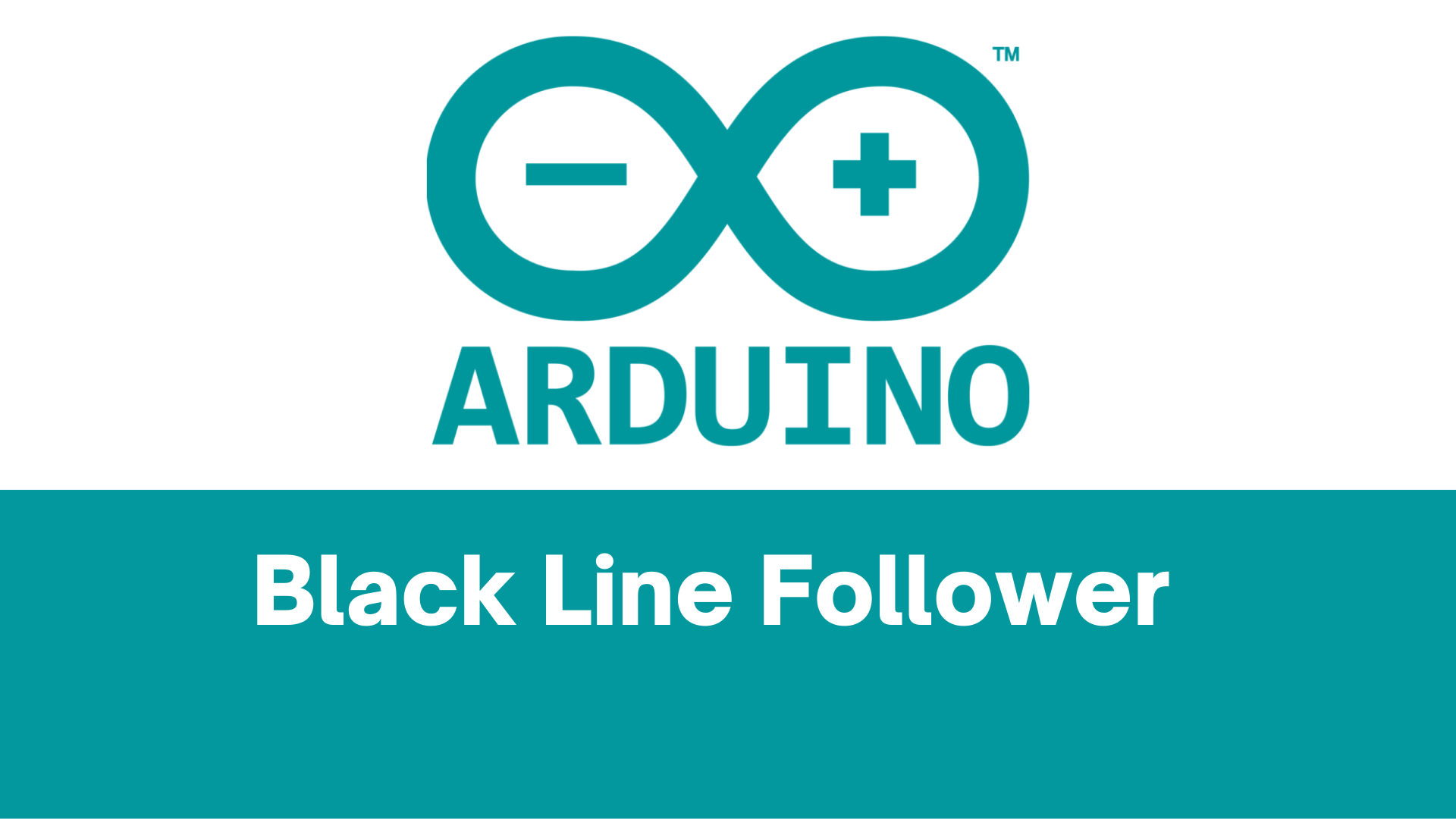 Black Line Follower with Arduino