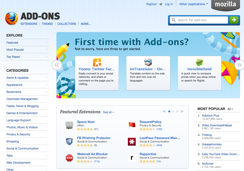 addons.mozilla.org