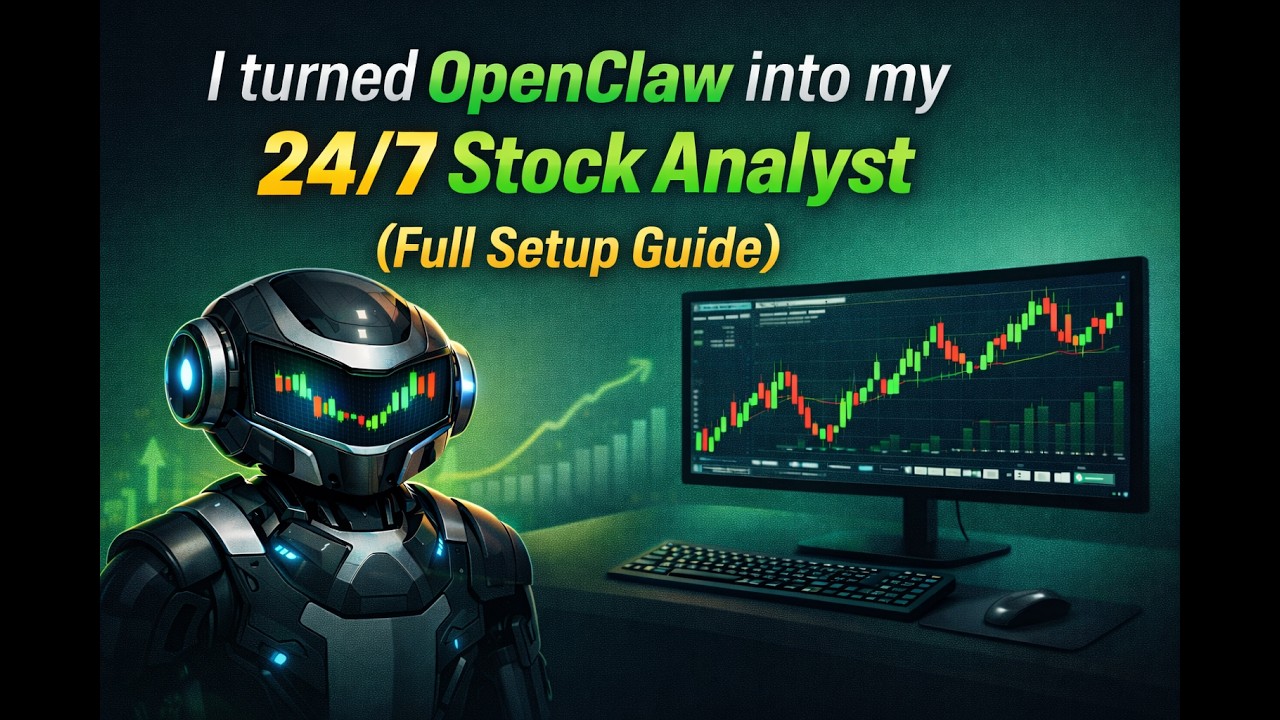 This AI Agent Tracks Stocks 24/7 (OpenClaw Setup Tutorial)
