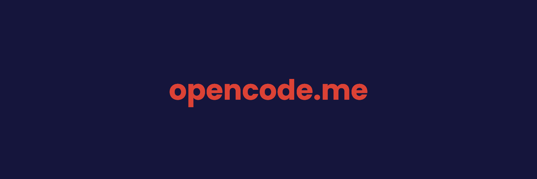 opencode.me Banner