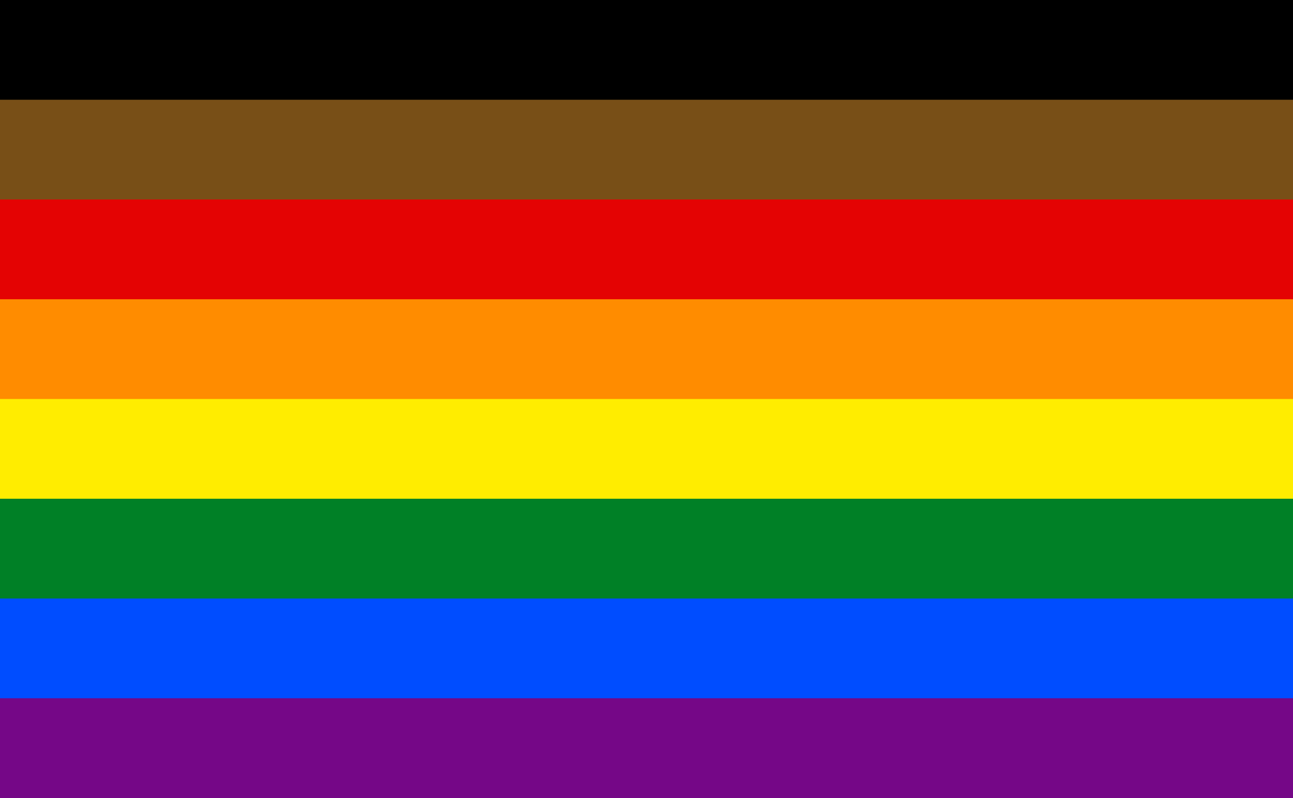 Philadelphia pride flag