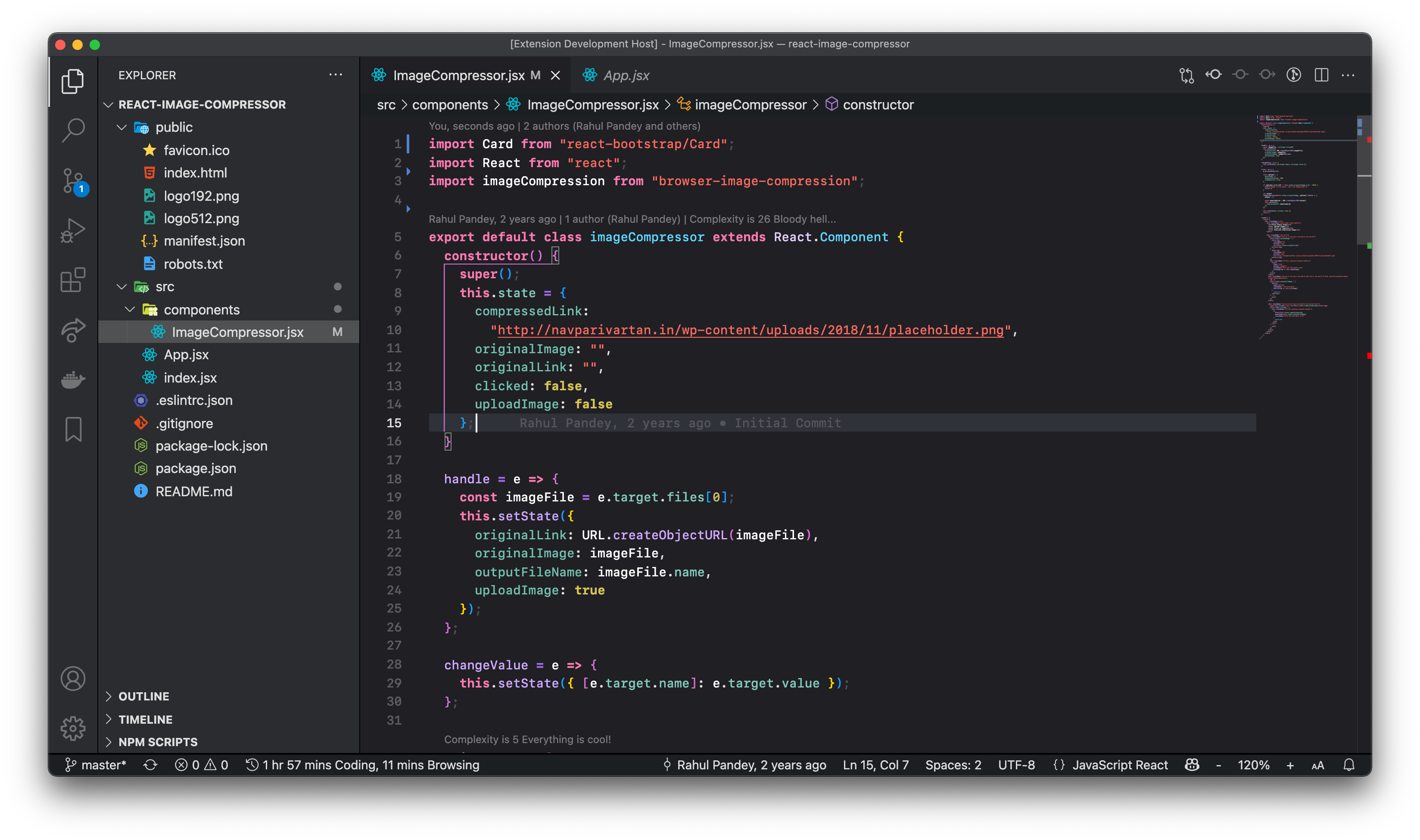 Xcode Default (Dark) Screenshot