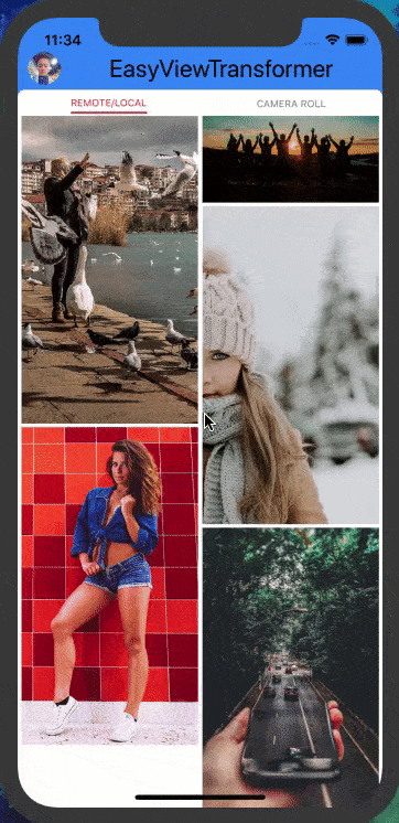 react-native-easy-view-transformer