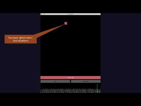 Video showing the trained NN being used in a GUI (2D)