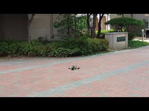 2nd flying of DIY arduino drone at outdoor