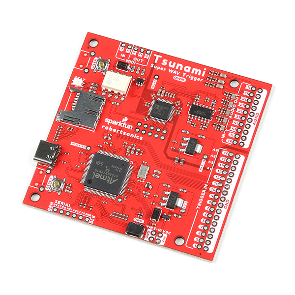 SparkFun Tsunami Super WAV Trigger (Qwiic) - 25 Voices