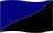 Blue Anarchist flag