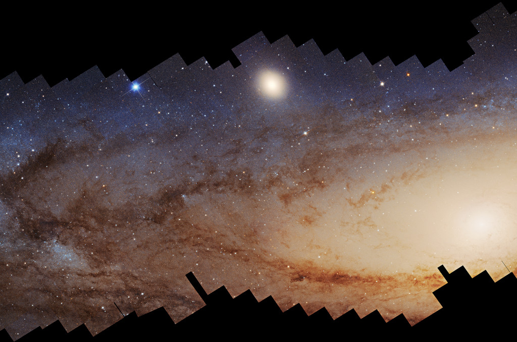 Hubble's Andromeda Galaxy Mosaic image