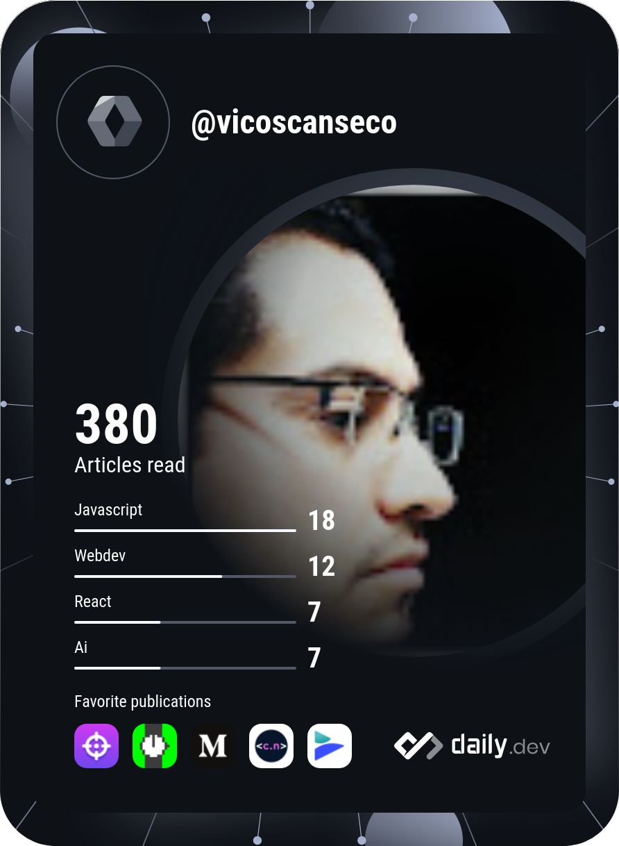 Victor Canseco's Dev Card