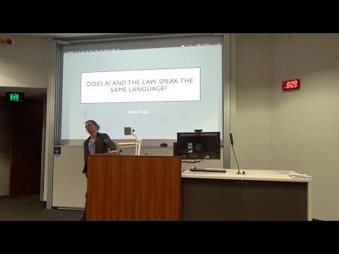 Does AI and the Law Speak the Same Language? A Talk by Nathan Foottit