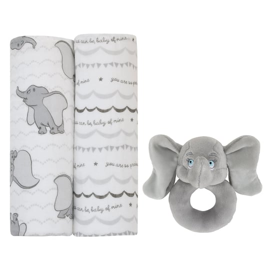 disney-dumbo-100-cotton-muslin-swaddles-with-plush-rattle-2pk-1