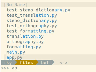 CtrlPMatches Highlighted