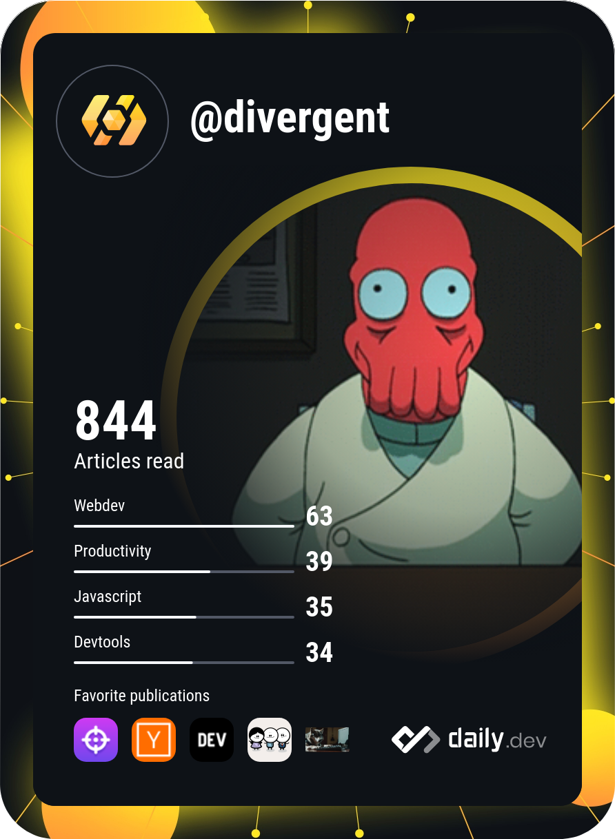 Andrei's Dev Card