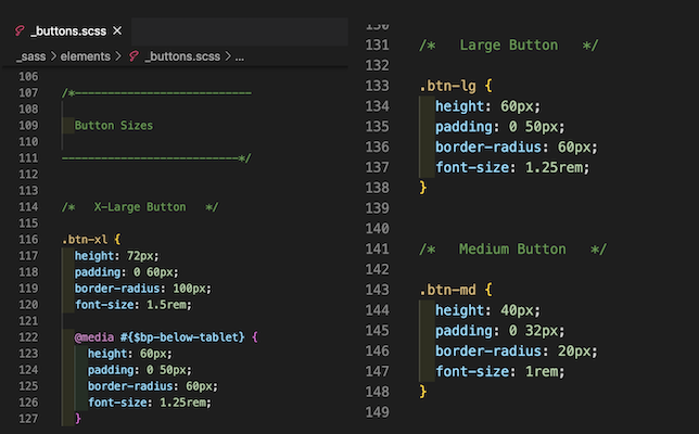 Image of Buttons CSS Code