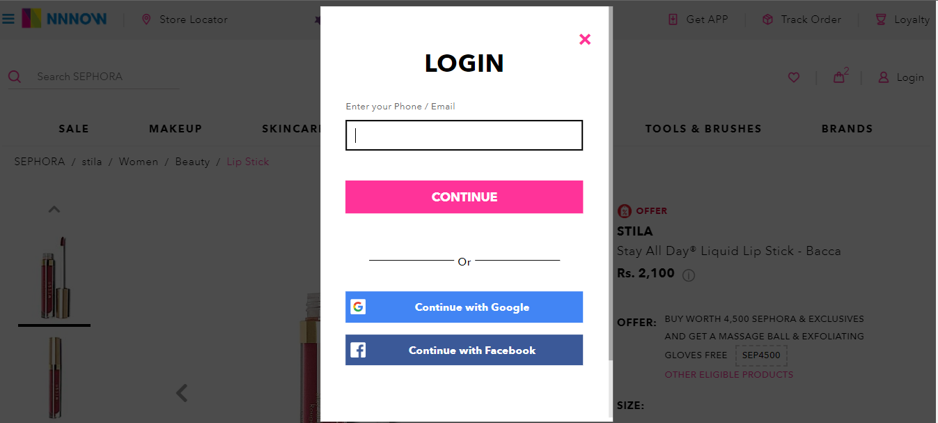 Sign-In Page