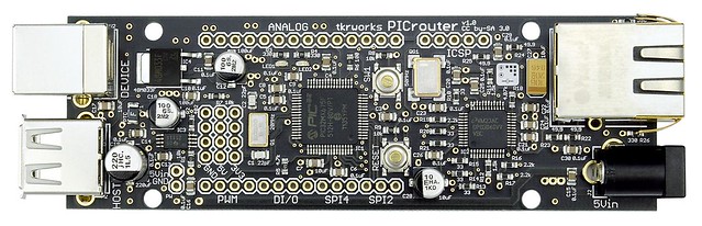 PICrouter v1.0 TOP VIEW