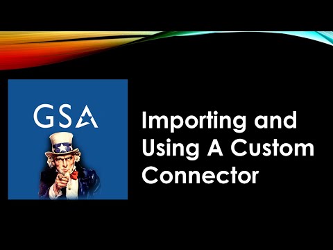 Deploying A Custom Connector