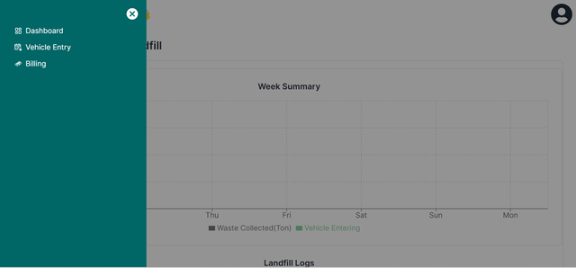 Landfill Manager Sidebar