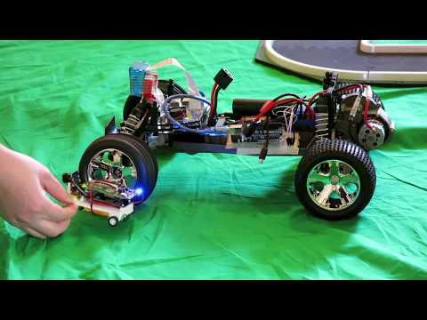 World's Smallest Self-Driving Car - a Raspberry Pi Zero on wheels..