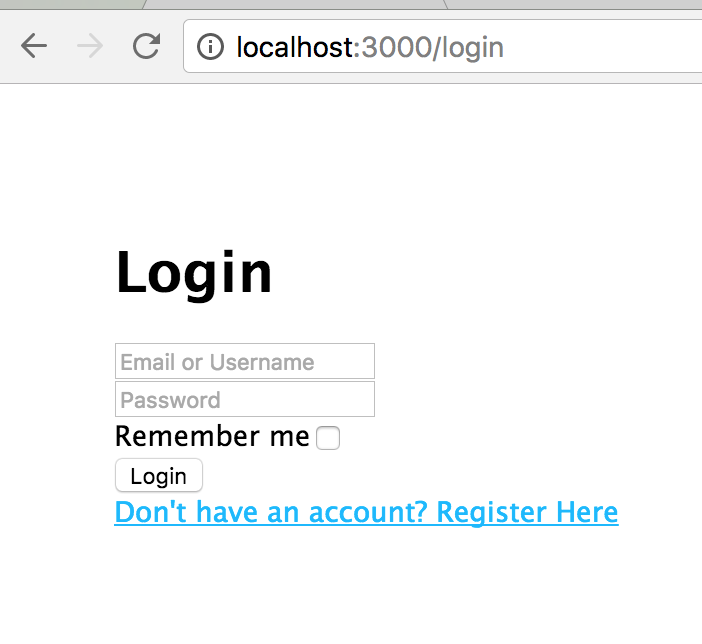 Login Page