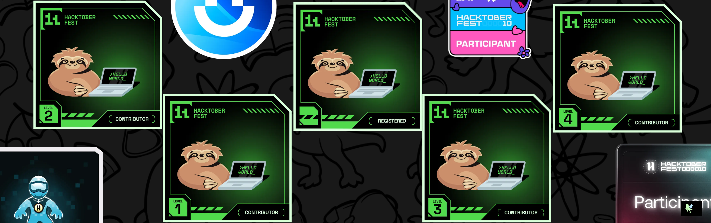 An image of @sonitbahl's Holopin badges, which is a link to view their full Holopin profile