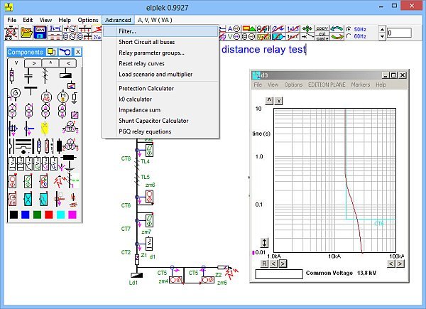 The graphical user interface of Elplek