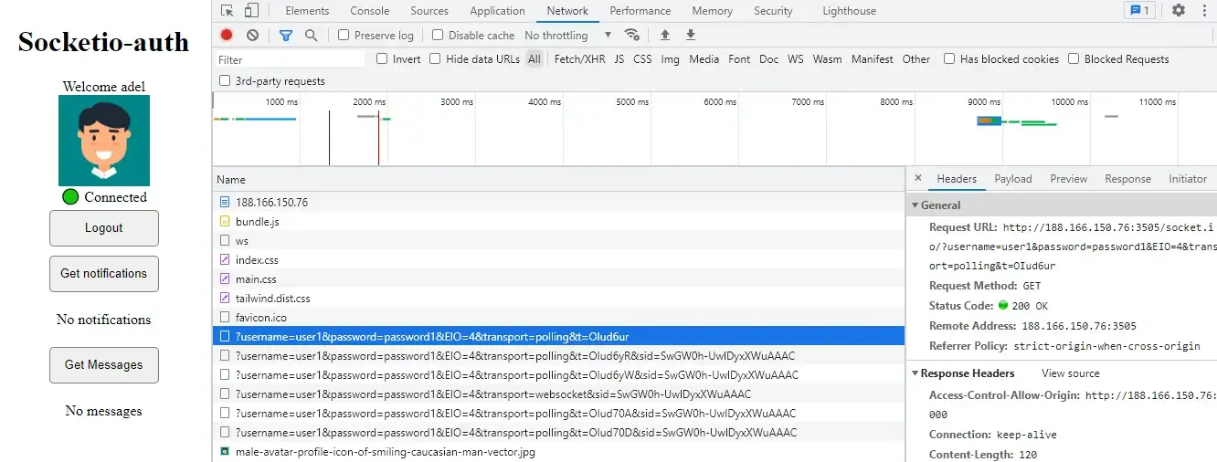 GitHub - adelpro/Socketio-auth: Implement User/Password Authentication ...