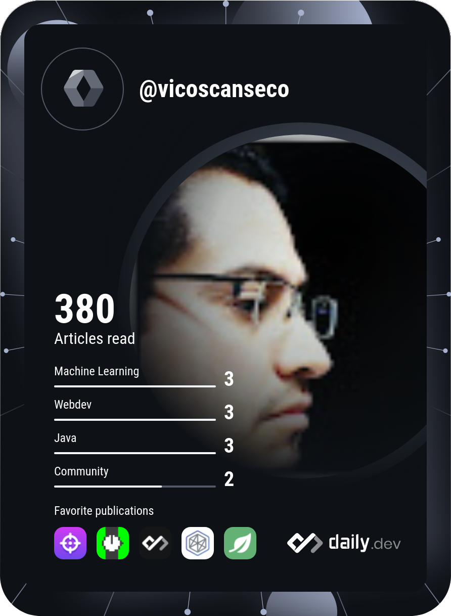 Victor Canseco's Dev Card