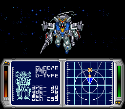 Gundam battle interface