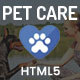 Pet Care - Responsive HTML5 Template