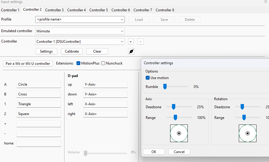 GitHub - hoshizorista/virtualwiimote: Turn anything (mouse, keyboard ...