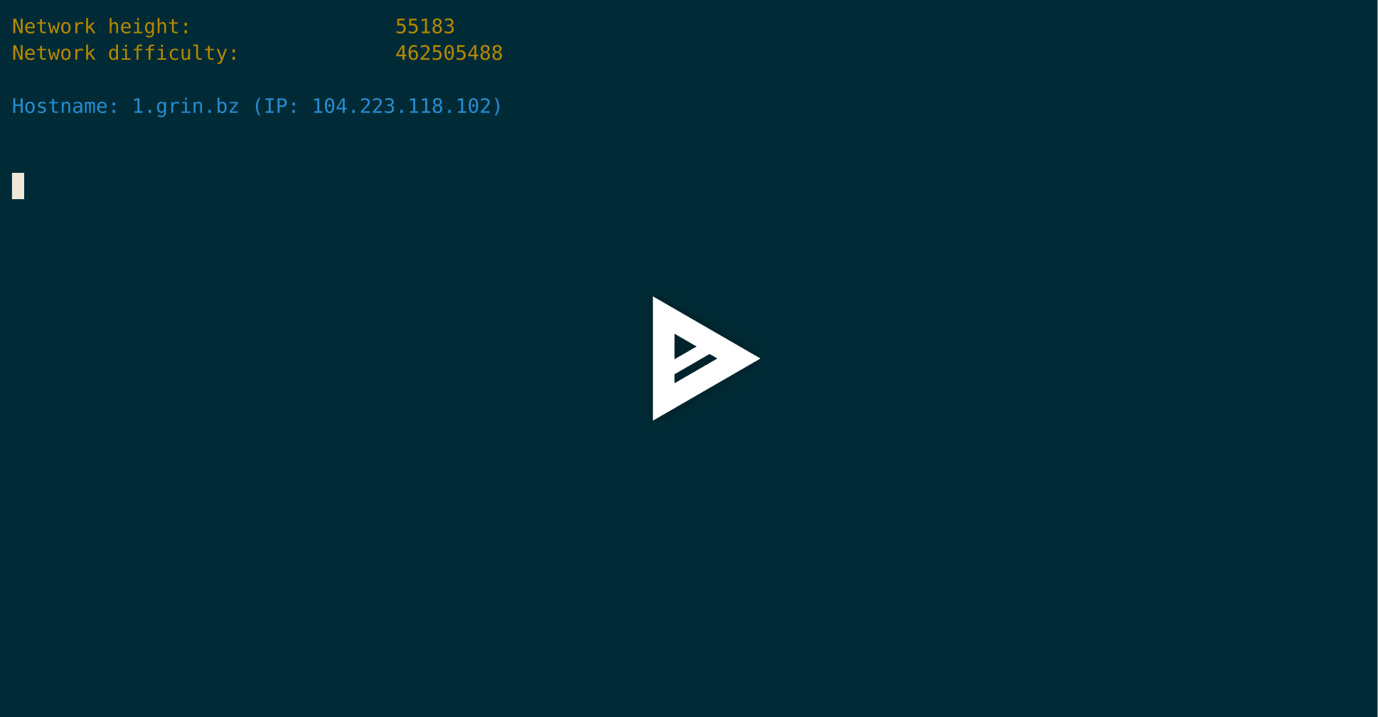 asciicast