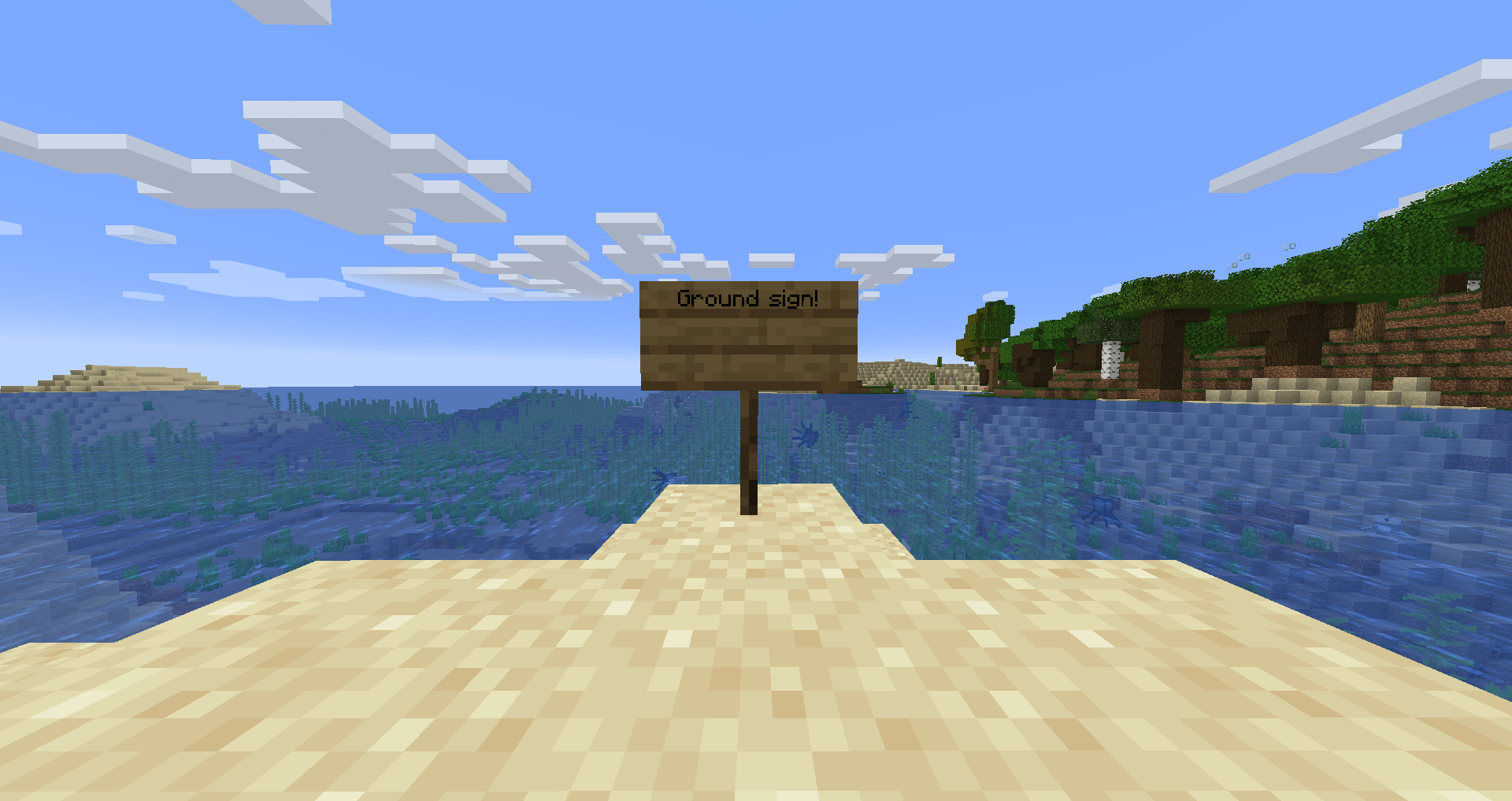 Ground Sign