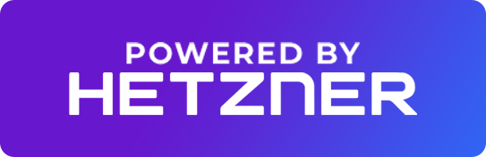 Powered by Hetzner Logo