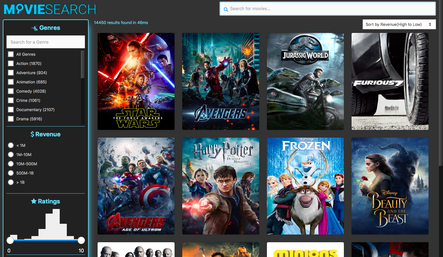 MovieSearch app image