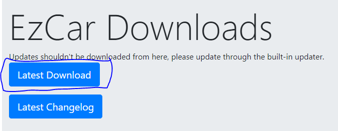 Downloading EzCar