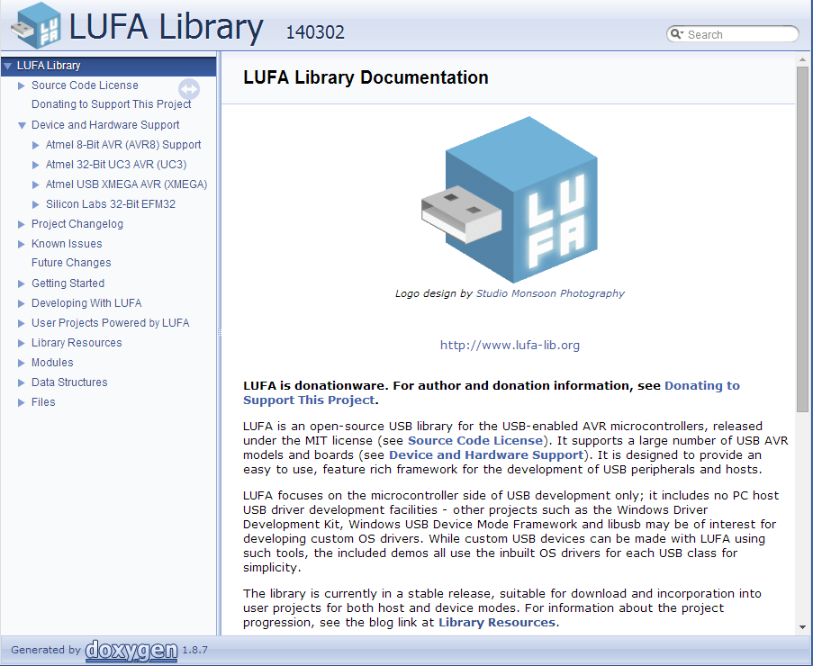 LUFA documentation