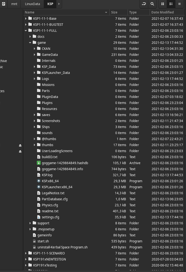 Manjaro File System