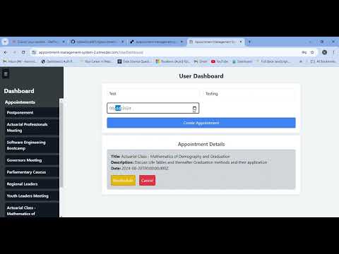GitHub - wilberforce001/Appointment-management-system: A software that ...