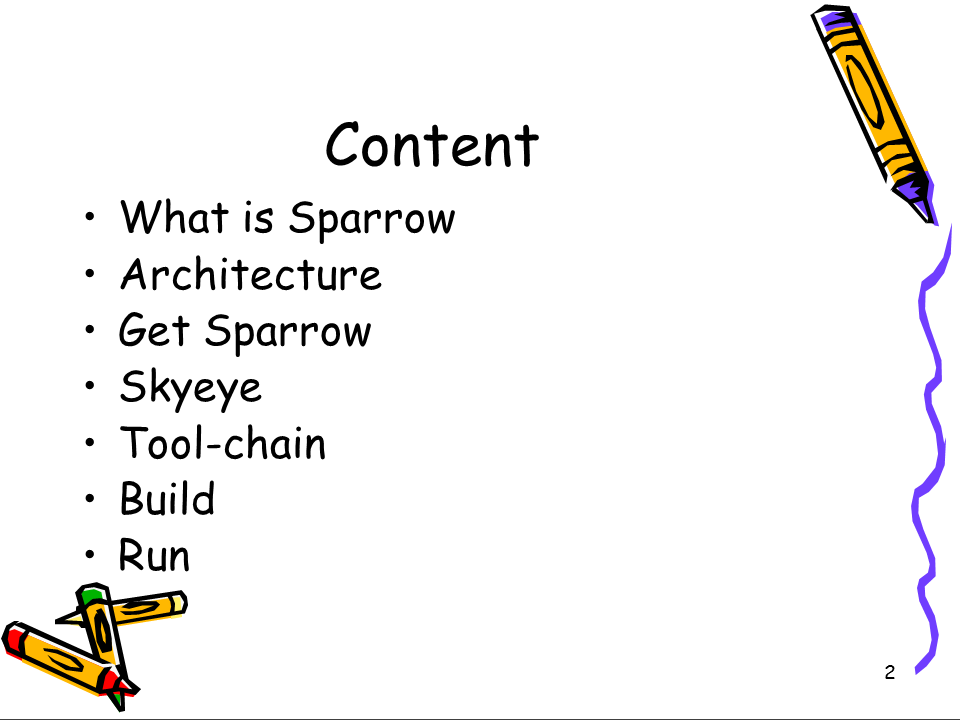 https://raw.github.com/michael2012z/Sparrow/master/doc/01_Introduction/Slide2.PNG