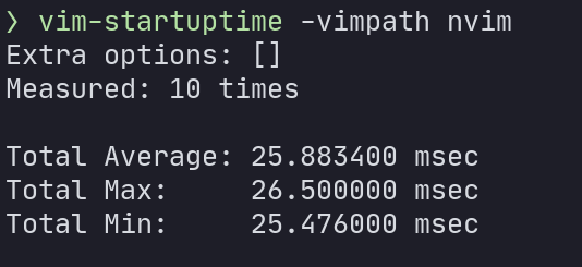 vim-startuptime