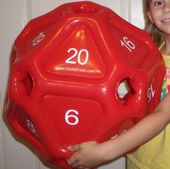 Inflatable d20