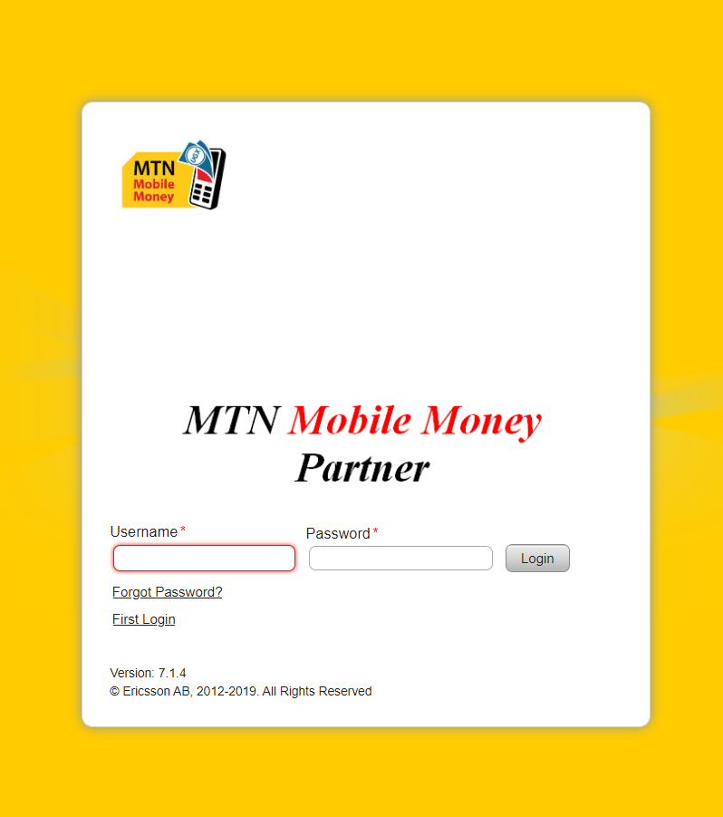 MTN MOMO Partner Portal
