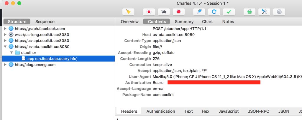 Viewing HTTPS Authorization Header in Charles